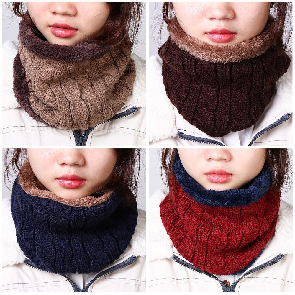 Khăn Quàng Cổ Dệt Kim Thời Trang Dành Cho Nữ Và Nam