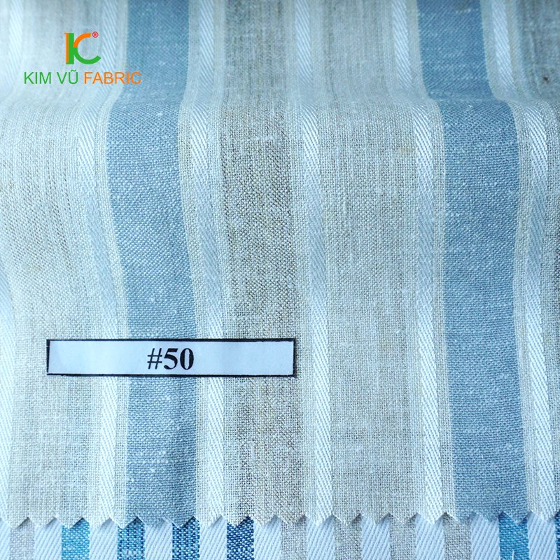 Vải linen look Kim Vũ trẻ trung, duyên dáng, thân thiện với làn da