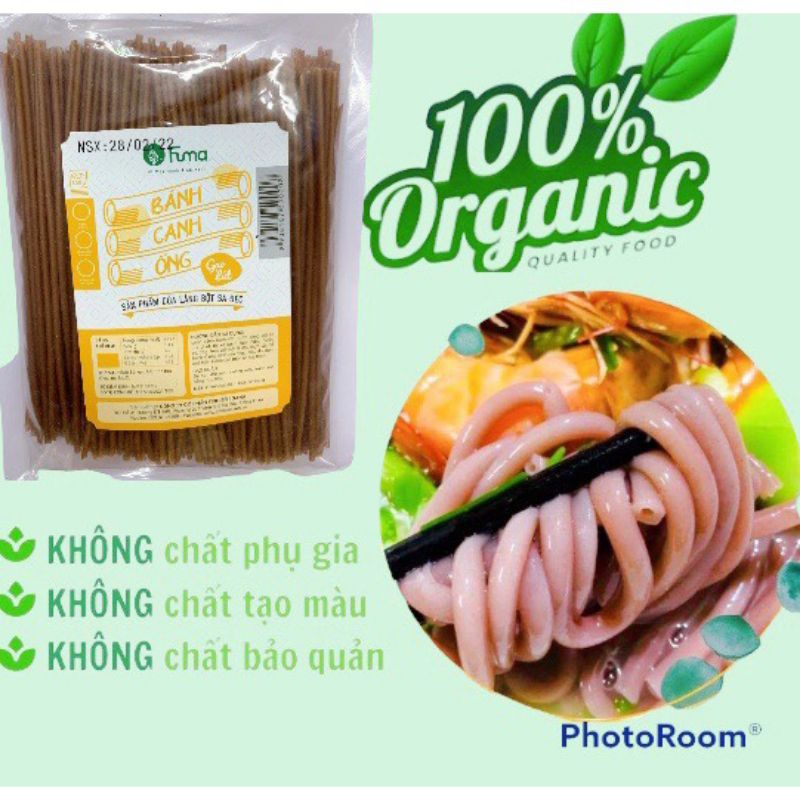 Bánh canh ống gạo lứt FUMA gói 500gr.Bánh canh ăn kiêng.