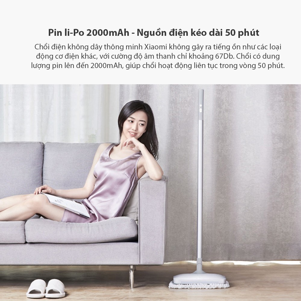 Máy lau nhà thông minh XIAOMI mijia wireless handheld mop