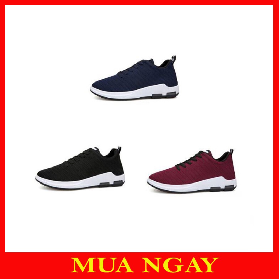 Giày Sneaker Nam Vải Xước Cao Cấp Cực Nhẹ V88