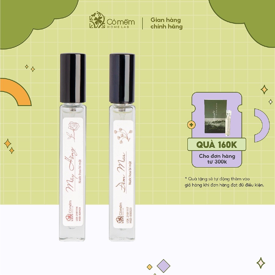 Nước hoa Vùng Kín Bí Mật Từ Thiên Nhiên Hương Thơm Quyến Rũ Dùng Được Cho Cả Body 10ml