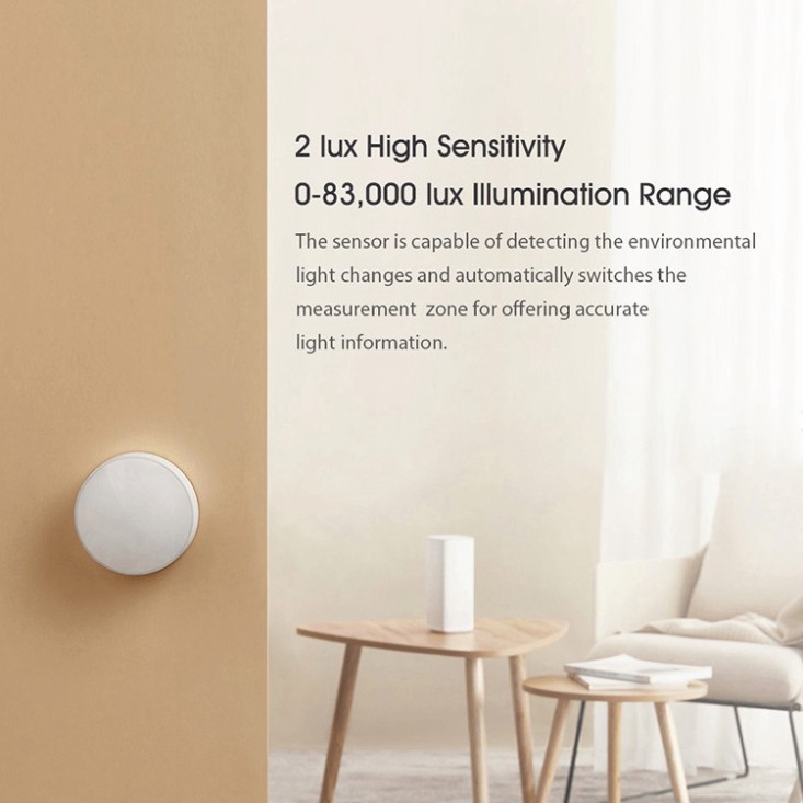 Cảm biến ánh sáng Xiaomi Mijia - Xiaomi Mijia Smart Light Sensor Detection Sensor Zigbee 3.0