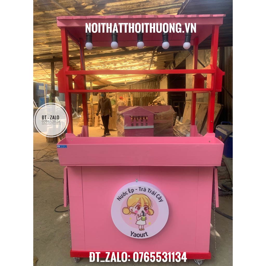 Mẫu xe trà sữa mới