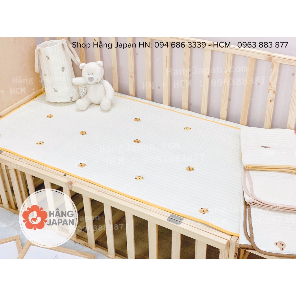 Thảm lót thêu họa tiết kích thước 60*120cm xinh xắn đáng yêu cho bé