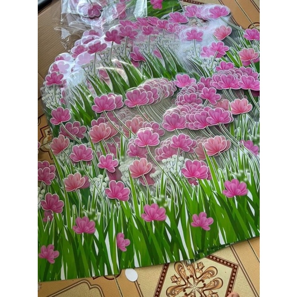 Hoa trang trí chân bảng