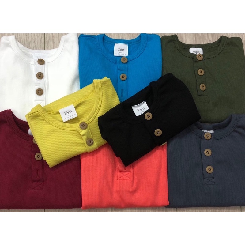 Bộ gân tăm mỏng Zara bé trai bé gái 1-5Y