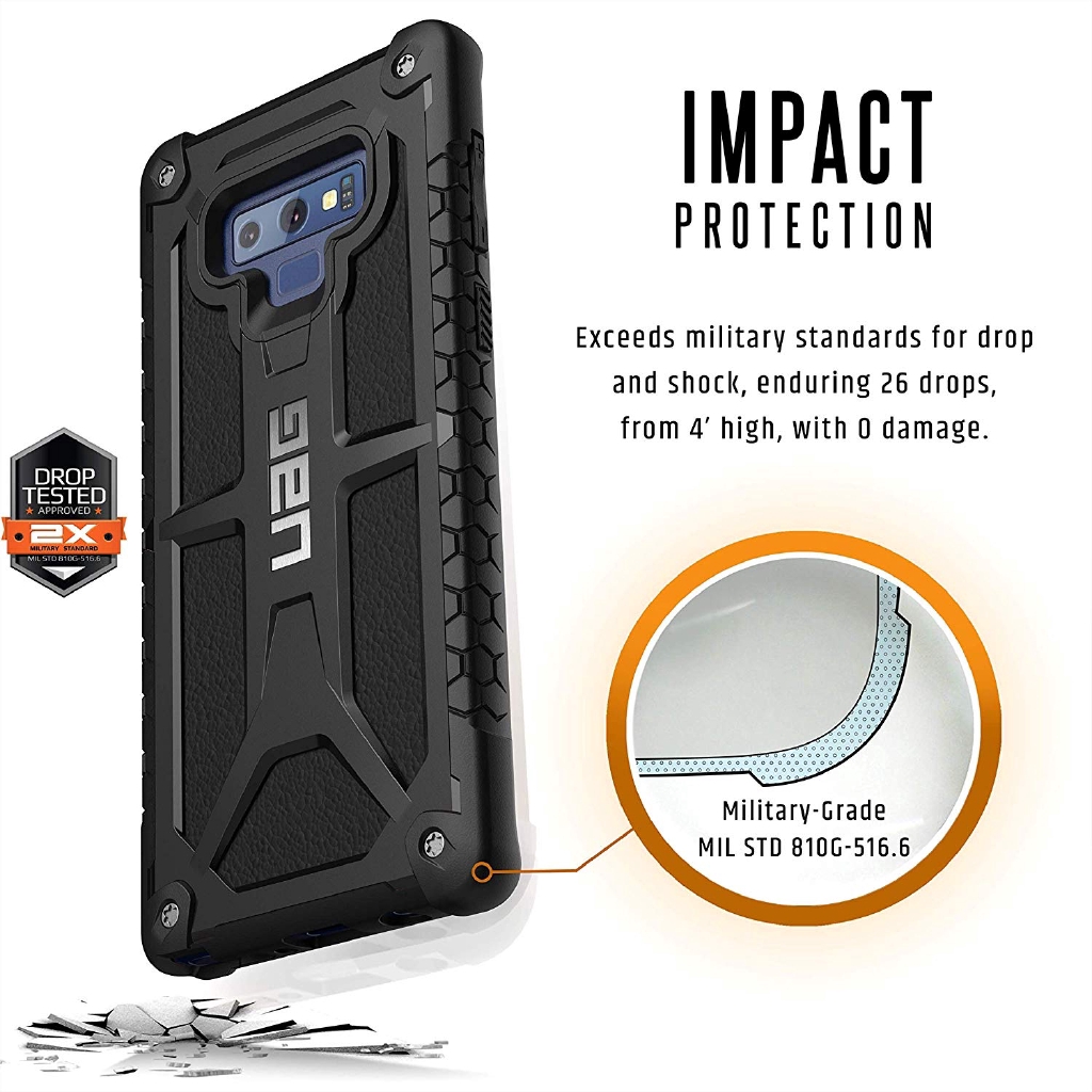 Ốp điện thoại URBAN ARMOR GEAR UAG chống sốc dành cho Samsung Galaxy Note 9 8 Note 10 Plus