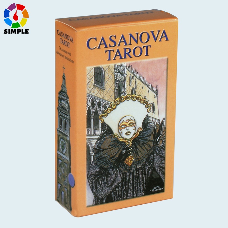 Tarot of Casanova 78 Card Games