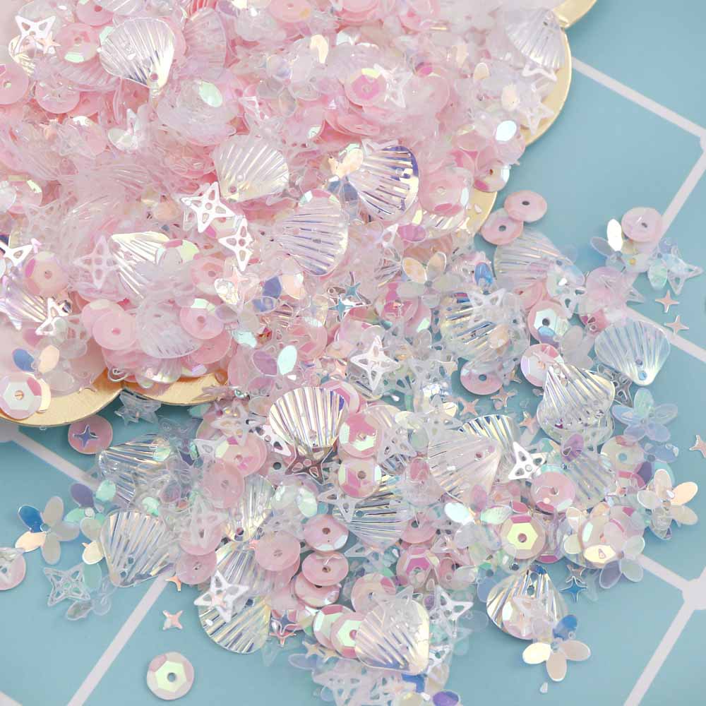 [Hàng mới về] Hộp 15g phụ kiện trang trí móng tay hỗn hợp xinh xắn