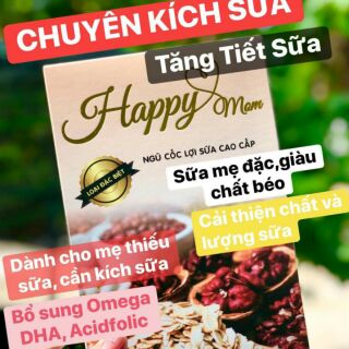 NGŨ CỐC LỢI SỮA ĐẶC BIỆT HAPPYMOM