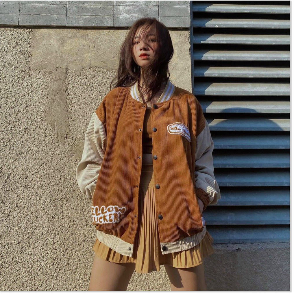 Áo khoác nhung bomber NAM NỮ SIÊU ĐẸP HOT TREND KOKO MI FASHION