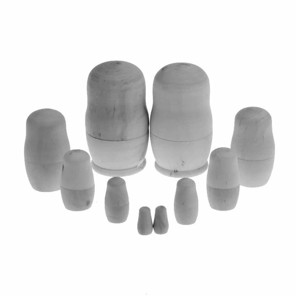 Bộ 5 Búp Bê Nga Matryoshka Dùng Trang Trí Bàn Làm Việc
