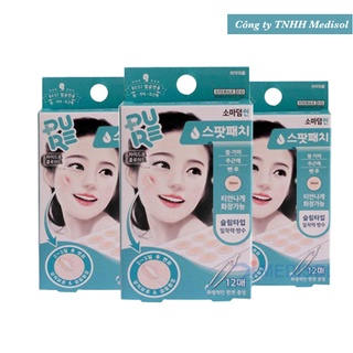 Combo 3 miếng dán mụn somaderm - hộp 12 miếng