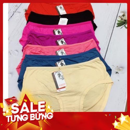 SET 10 QUẦN LÓT SIZE ĐẠI CHO NGƯỜI BÉO NO. 2143 SIÊU CO GIÃN THOÁNG MÁT