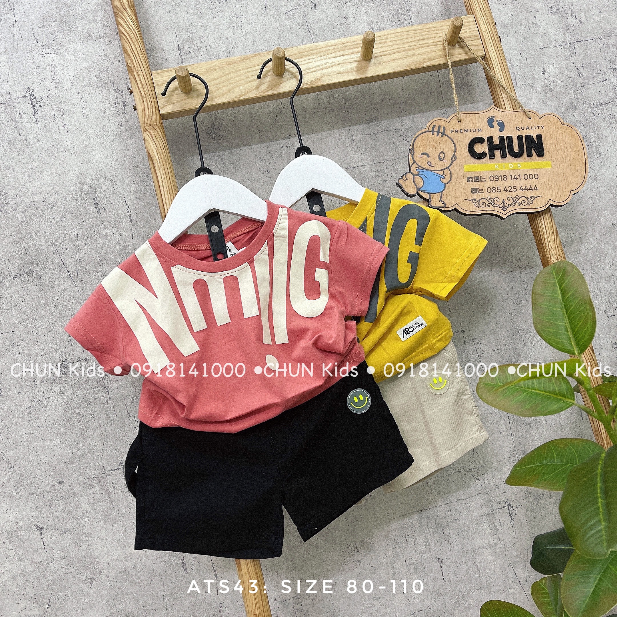 ÁO TShirt cho Bé NMG - NHÍ ( 1 tuổi ~ 6 tuổi )