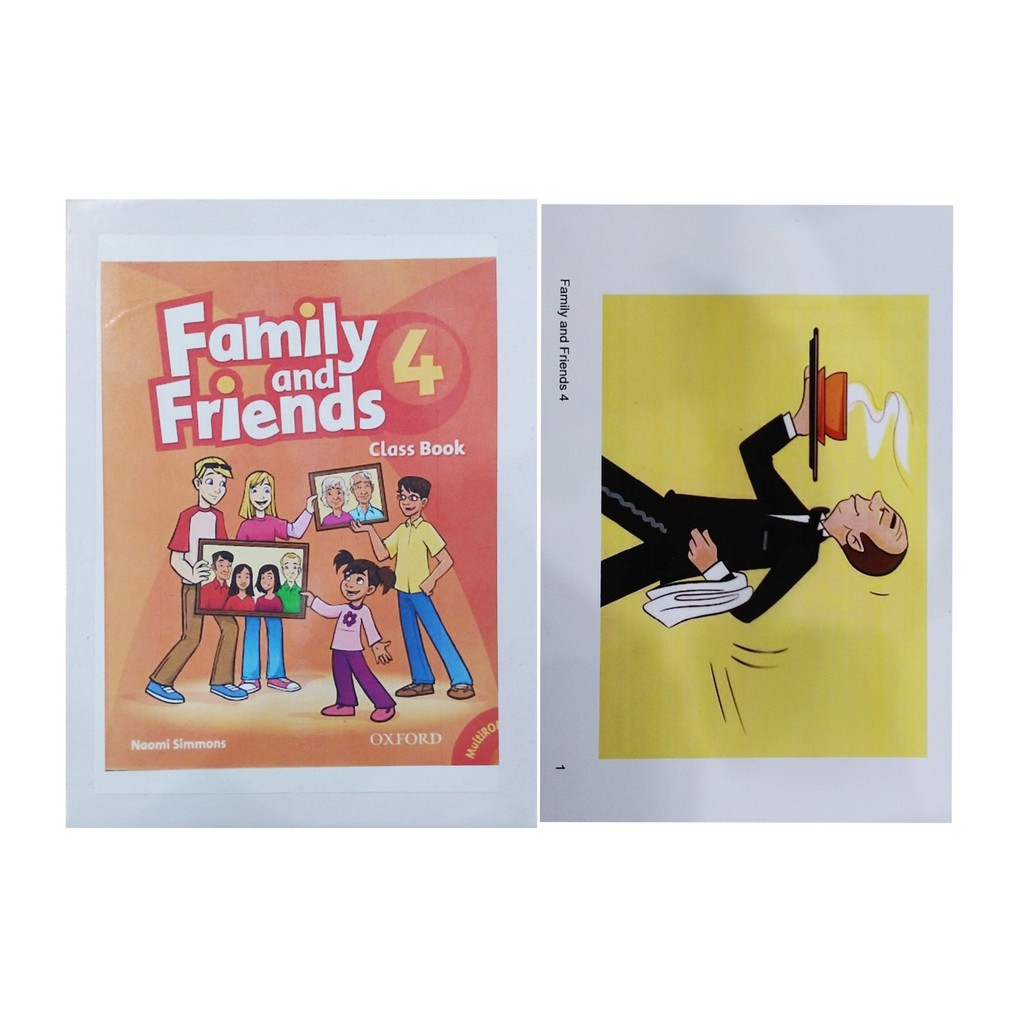 Flashcard - Family and friends 1,2,4 ( 2 mặt )