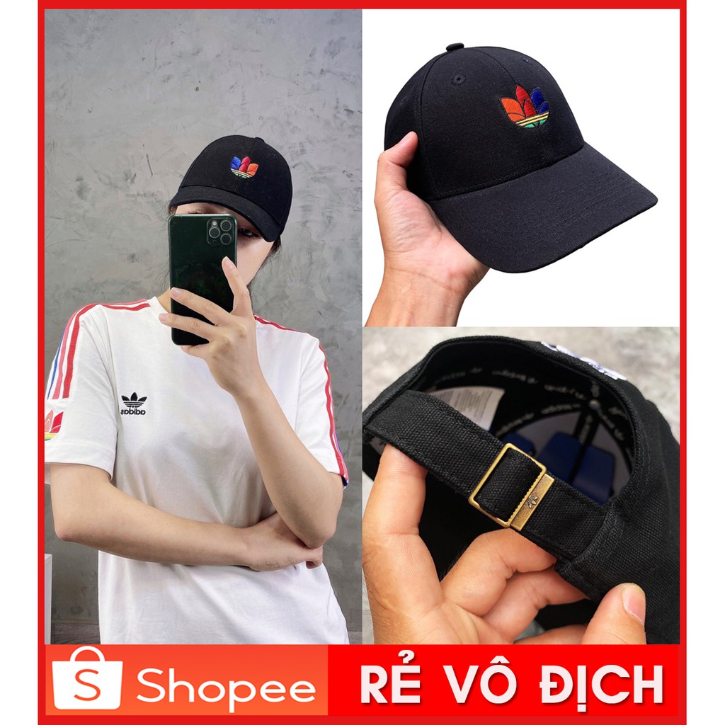 ⚡️[ HÀNG XUẤT FULL TAG CODE ] Mũ / Nón Adidas 3D TREFOIL STRAP-BACK HAT - EV7702 / Ảnh Thật | CAM KẾT CHUẨN CHẤT LƯỢNG