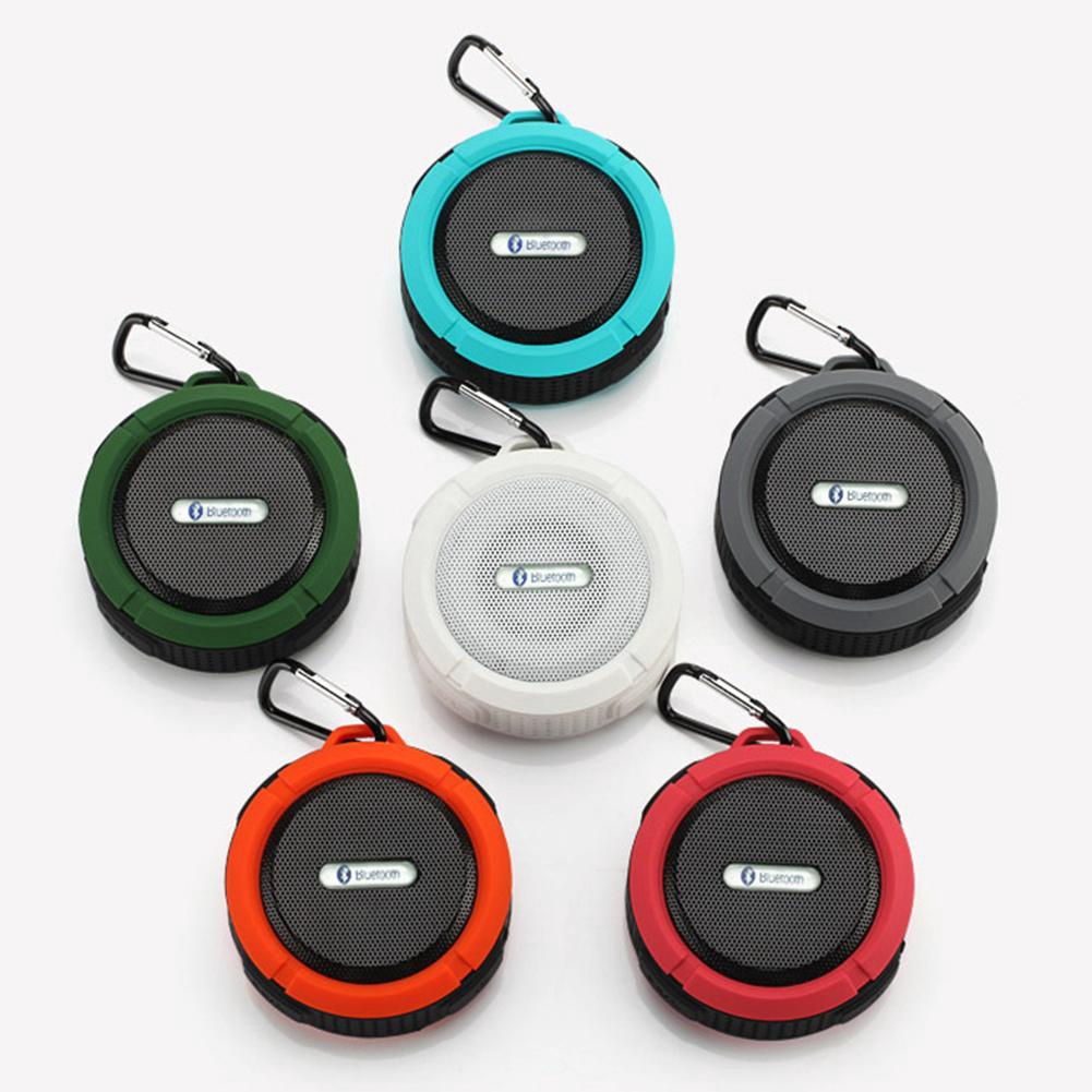 [Mã ELFLASH5 giảm 20K đơn 50K] 🌈NG Không dây Bluetooth rảnh tay không thấm nước Mic hút Mini Loa tắm C6