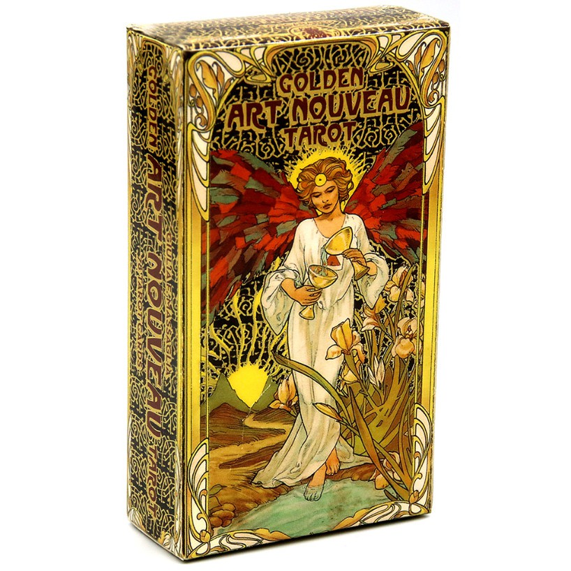 Bộ bài Golden art nouveau tarot Nifoki C1