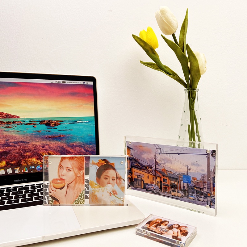 Khung Ảnh Bằng Acrylic Trong Suốt Kiểu Dáng Đơn Giản