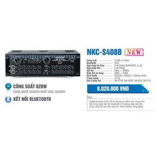 Ampli Nikochi NKC-S408B
