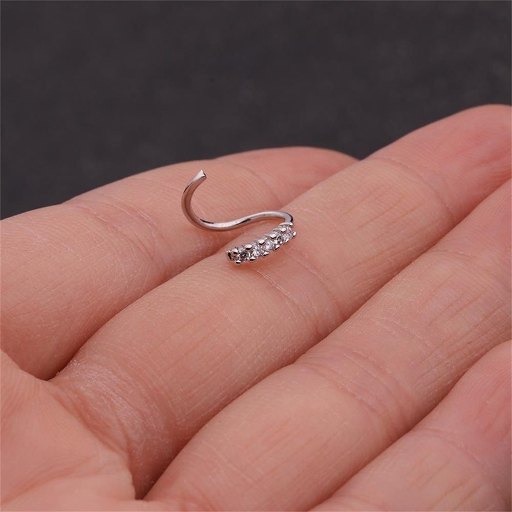 SUSANS Bông Tai Hoa 4 Viên Đá Thời Trang