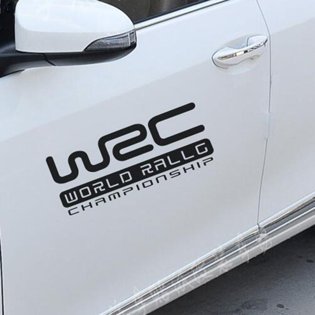 Tem Decal Dán Sườn Xe Ô Tô WRC Cao Cấp