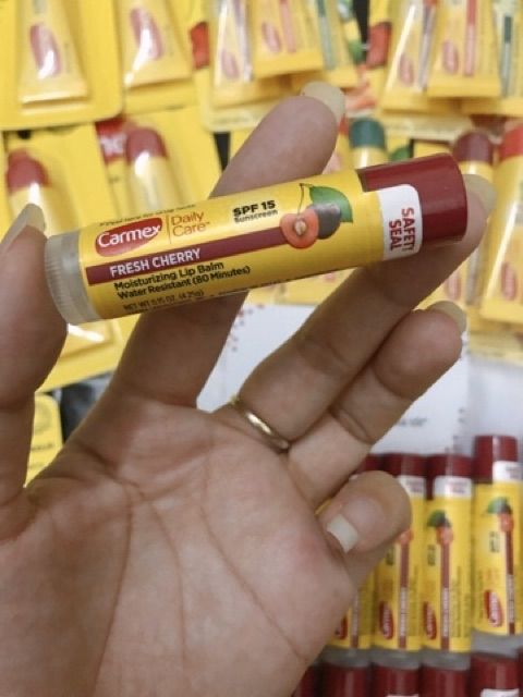 [BILL US] Son dưỡng môi Carmex chuẩn nội địa Mỹ các mùi