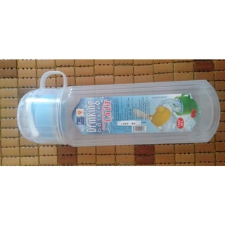 Bình đựng nước PP 1400ml kèm ly.