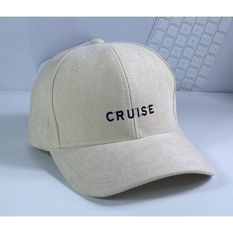 Mũ kết lưỡi trai  nhung mịm CRUISE phong cách hàn quốc unisex thời trang (hình thật shop tự chụp)