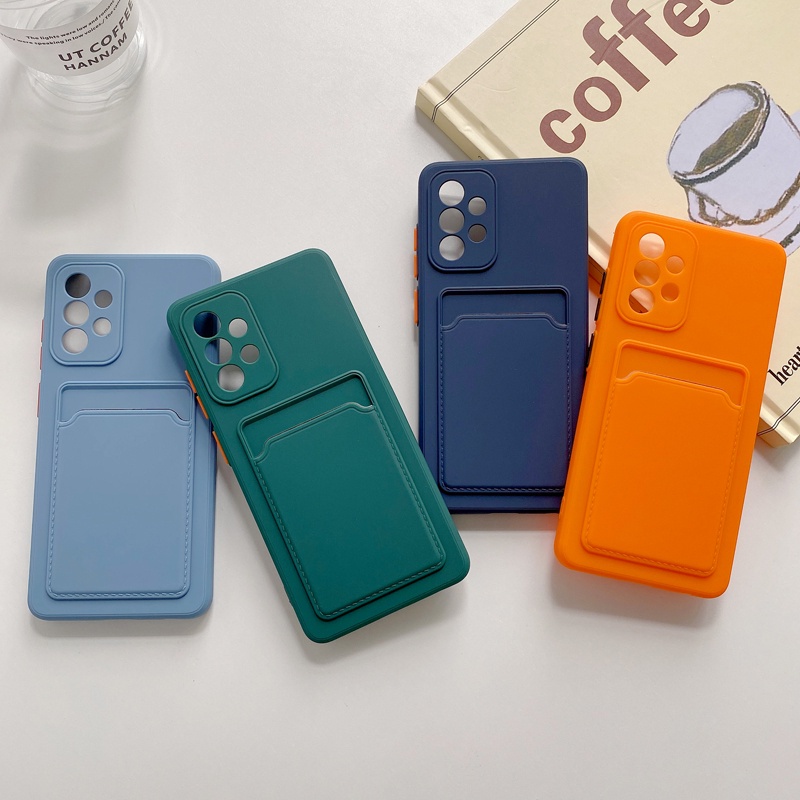 Ốp điện thoại KOOSUK silicon mềm kiểu ví cho Samsung Galaxy A13 A53 A33 A73 A23
