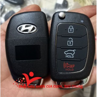 Vỏ chìa khóa ô tô Huyndai I20 ✮ chuẩn 4 nút như hình ảnh sản phẩm ✮ lắp đặt cho remote zin theo xe