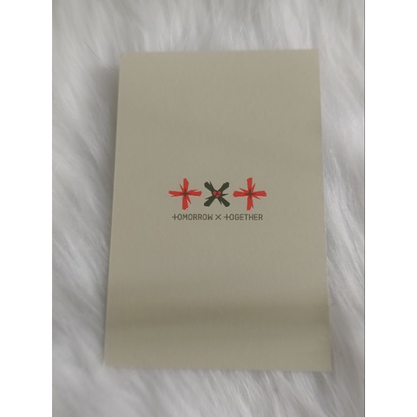 Thẻ ảnh postcard  của huening kai nhóm nhạc txt official chính hãng