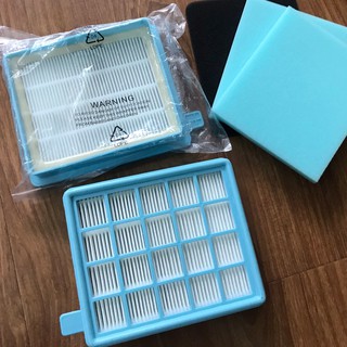 Bộ lọc HEPA máy hút bụi thay thế cho Philips 147mm - Set màng lọc máy hút bụi Philips FC8200 ; FC8260