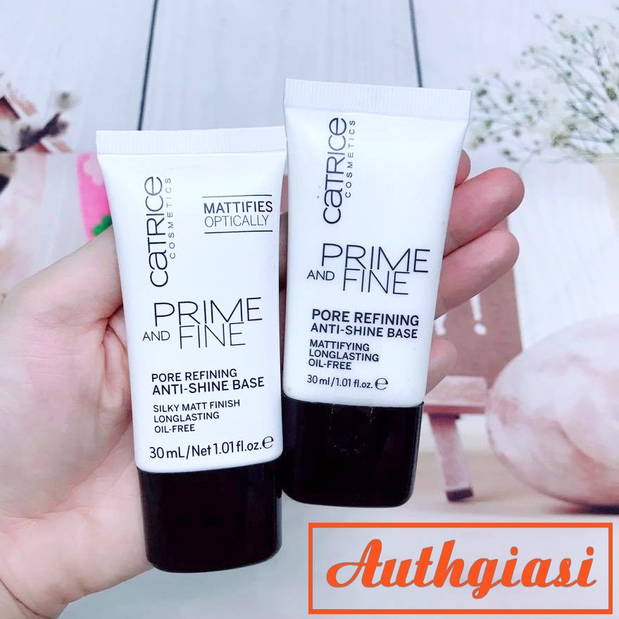 [Mẫu mới 2018] Kem lót mịn lì kiềm dầu Catrice Prime and Fine Pore Refining Mattifying | BigBuy360 - bigbuy360.vn