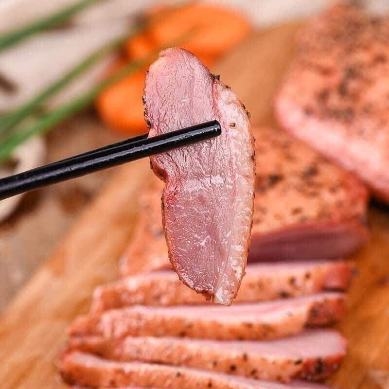Lườn ngỗng hun khói Nga 220-250gr💥 LOẠI 1💥 thơm ngon chuẩn vị