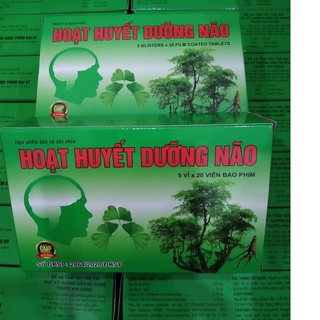 Hoạt huyết dưỡng não đại uy (Bổ não, cải thiện trí nhớ - tăng cường trí nhớ)