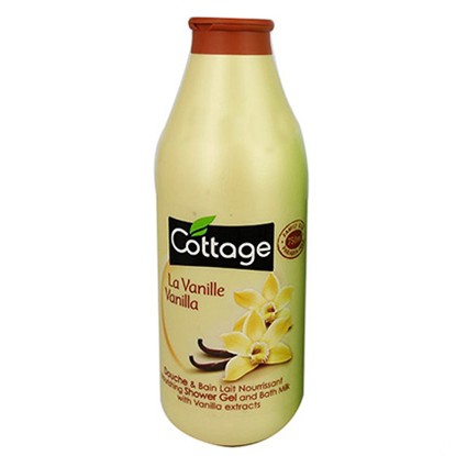 Sữa tắm dưỡng trắng da Cottage La Vanille Vanilla 750ml ( Hương Vanilla ) tốt nhất