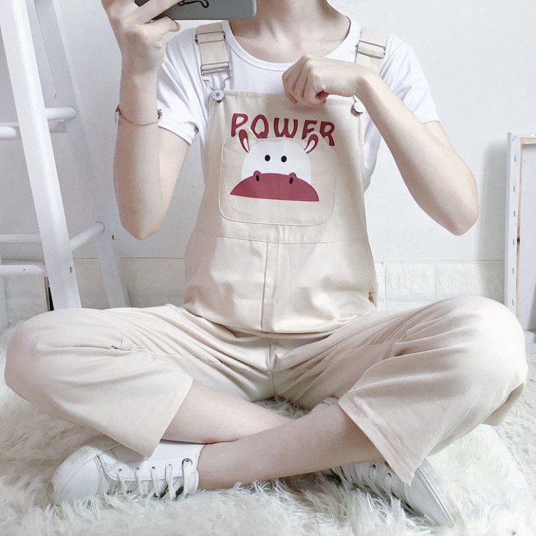 [ORDER TMALL 148 ] Yếm Bò Sữa Power Cute 3 Màu | BigBuy360 - bigbuy360.vn