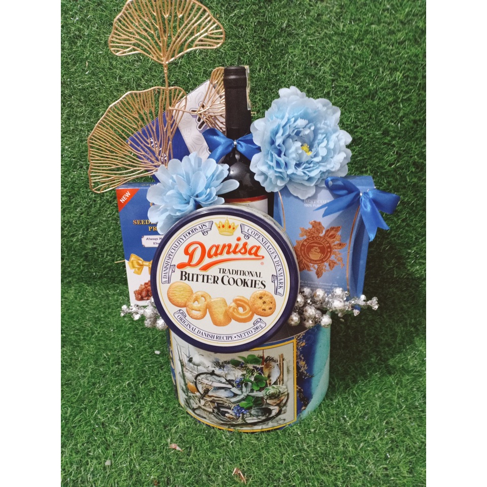 giỏ quà tết - lẵng quà tết - khay quà tết - trụ tròn quà tết khay quà tết 2022 - setup theo nhu cầu | BigBuy360 - bigbuy360.vn