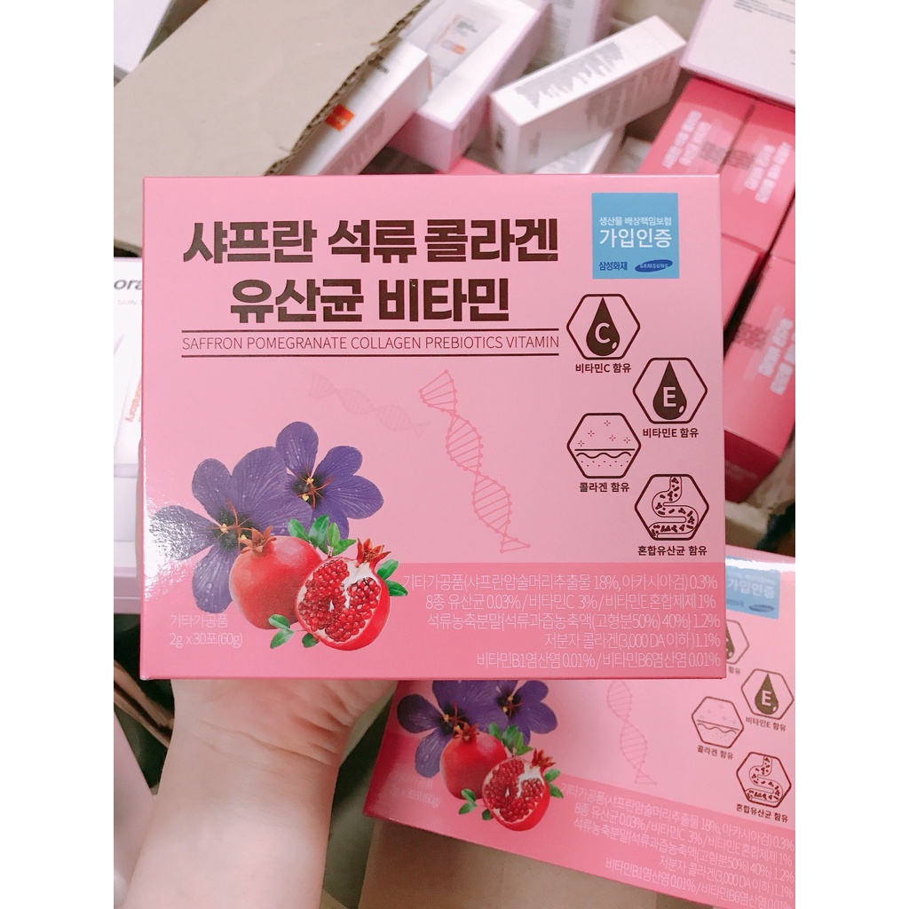 COLLAGEN LỰU & COLOSSTRUM PROTEIN, PROBIOTICS