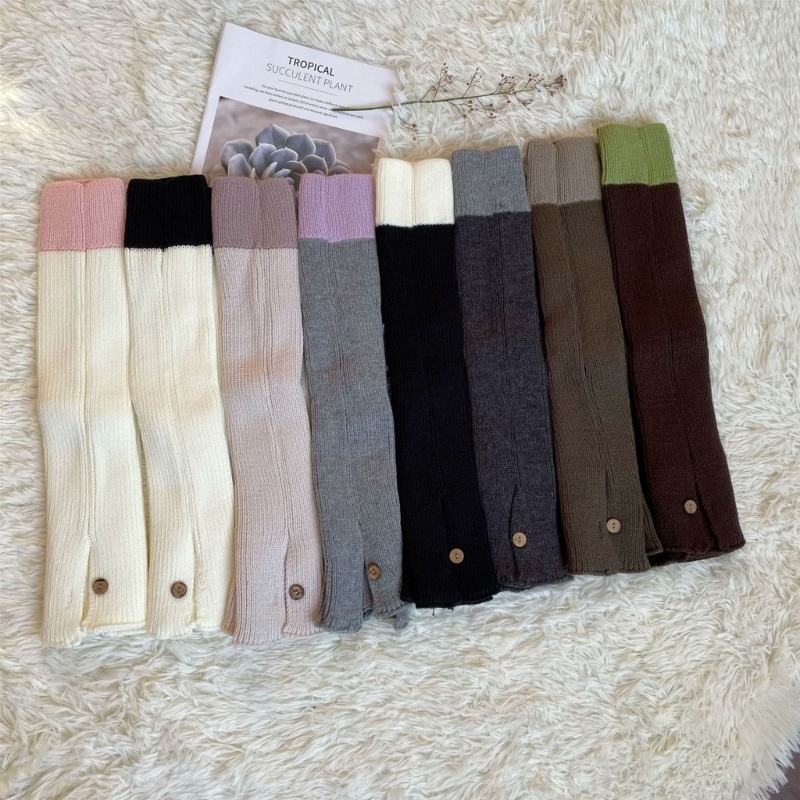 Tất Dệt Kim Dài Quá Gối Giữ Ấm Phong Cách Lolita Dành Cho Nữ