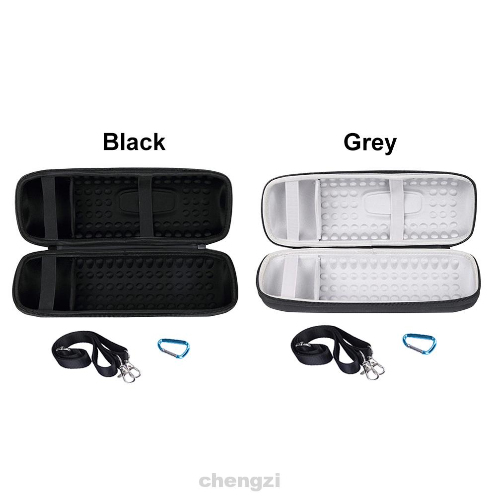 Carrying Case Dustproof Organizer EVA Shockproof Bluetooth Speaker Zipper Closure Travel Portable For JBL Charge 4
