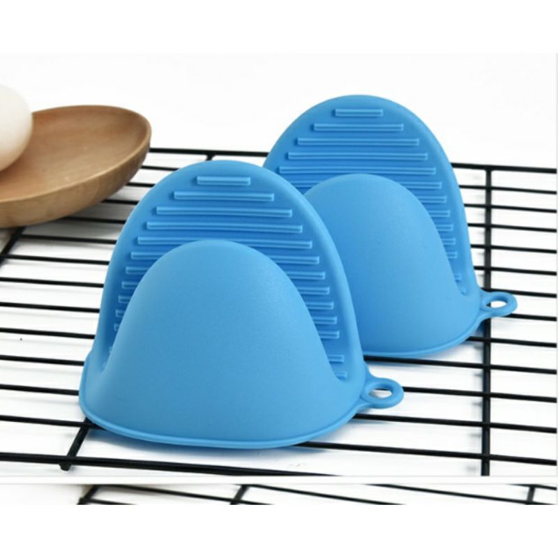 Set 2 kẹp đồ chống nóng silicon chống bỏng tay