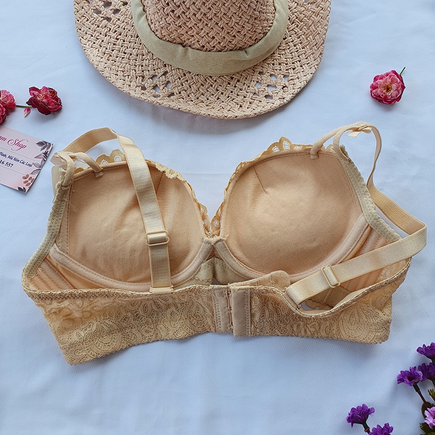 [X2] Áo Lót Ren Cao Cấp - Chất Ren Mềm - Không Gọng - Mút Mỏng