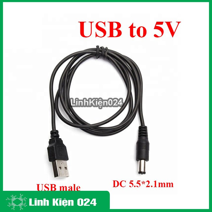 Dây USB - DC 5.5*2.1