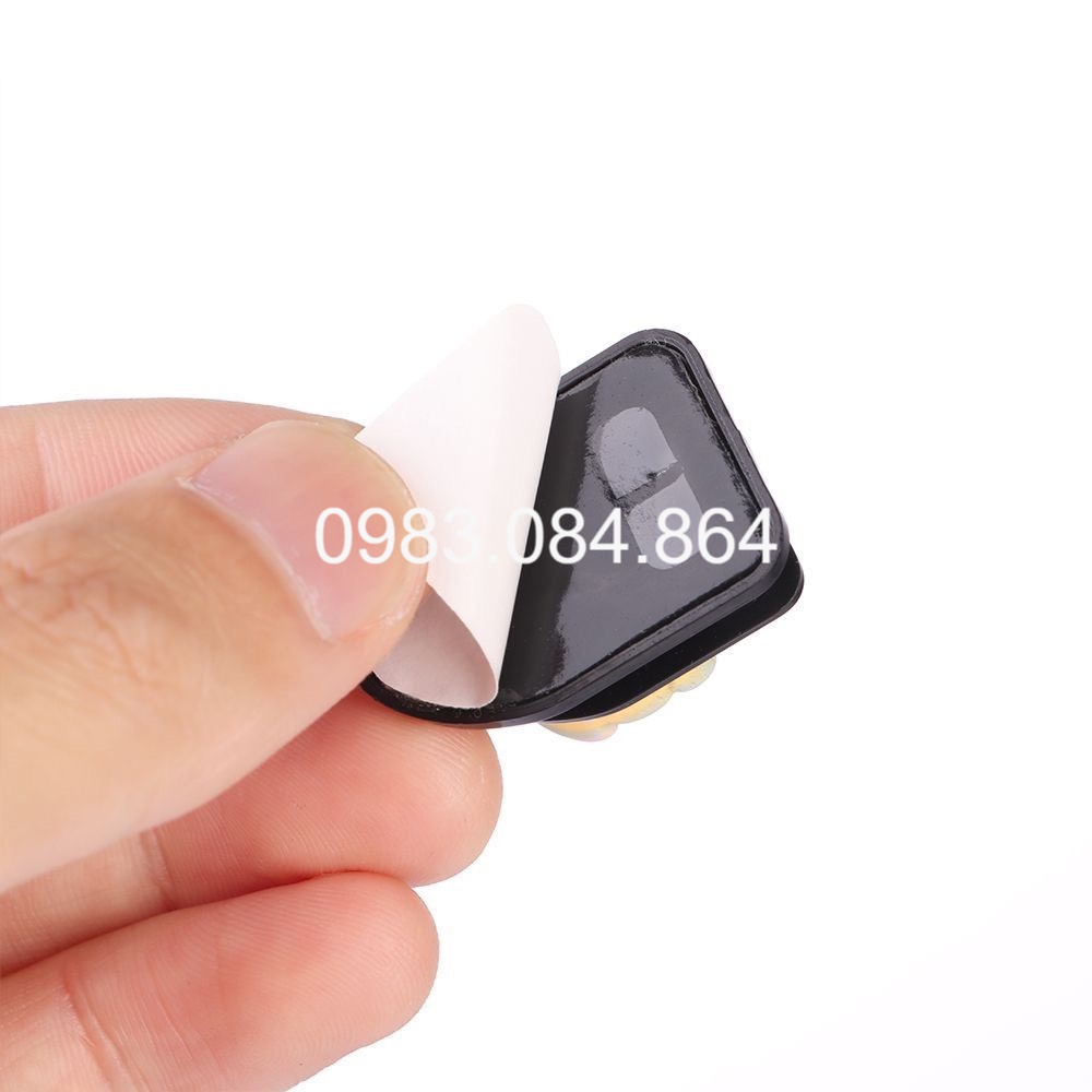 Móc treo đồ ô tô mini - Móc treo xe hơi gắn icon hoạt hình dễ thương chịu lực của móc lên đến 3kg