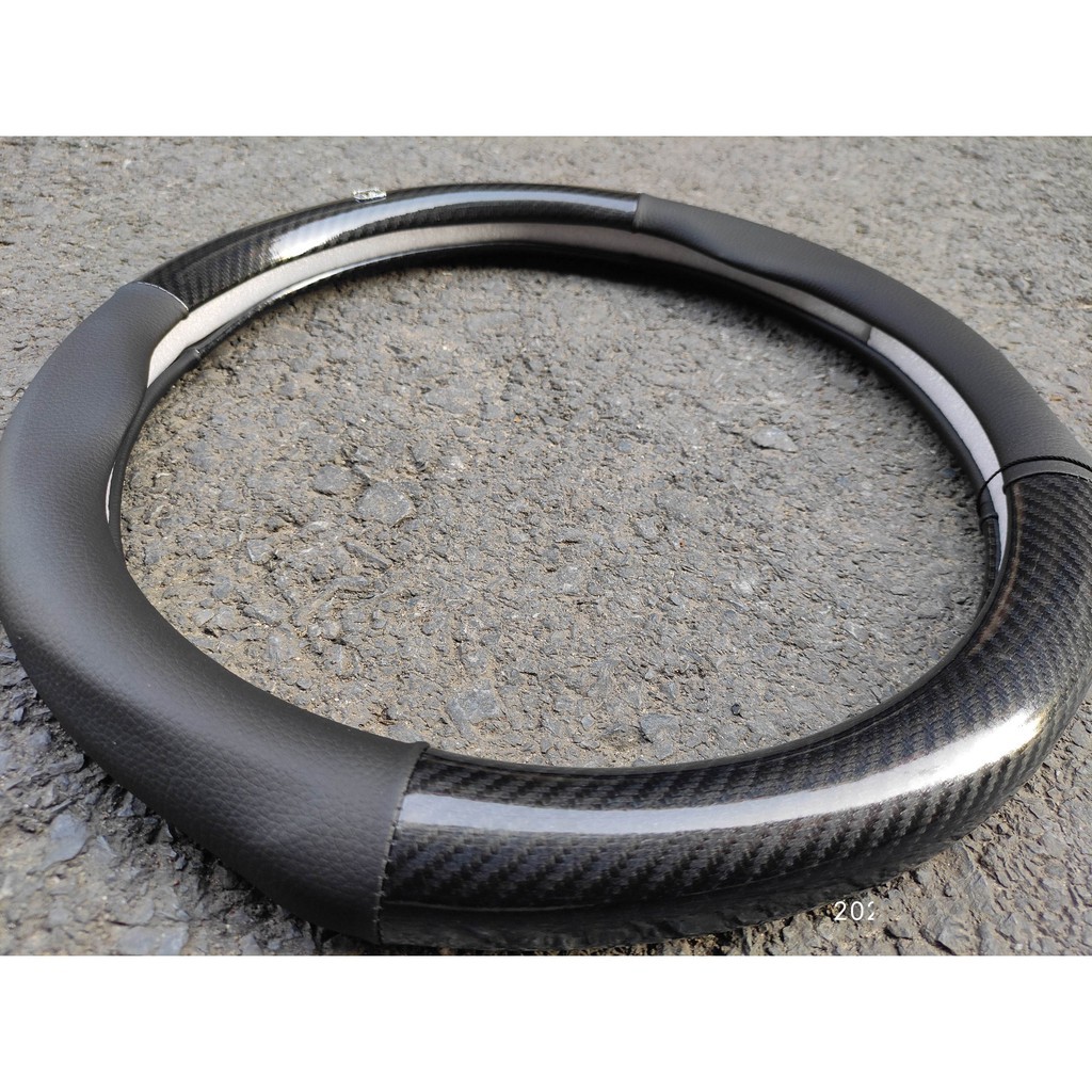 KIA, Bọc vô lăng da cacbon logo KIA cao cấp loại 1