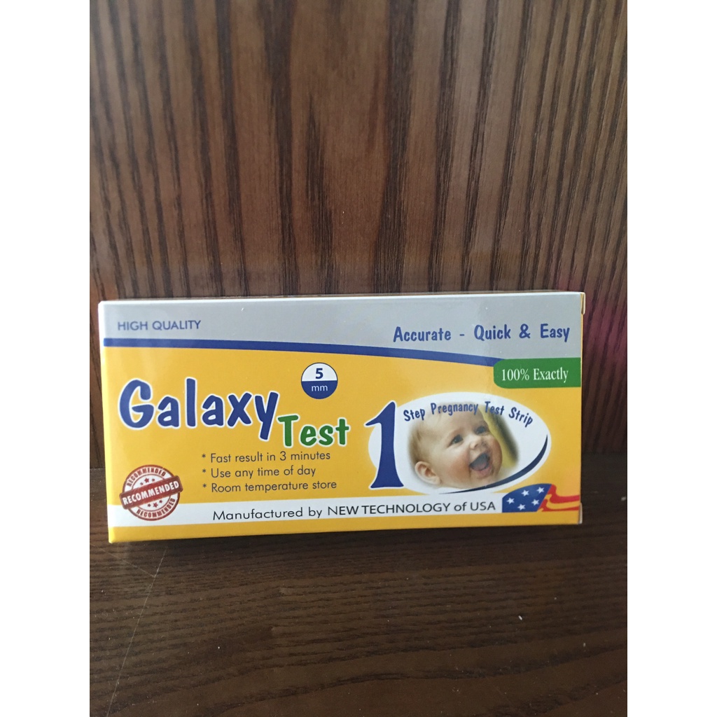 Que thử thai Galaxy Test phát hiện thai sớm sau giao hợp-chính xác tuyệt đối-nhanh chóng-đơn giản-tiết kiệm thời gian